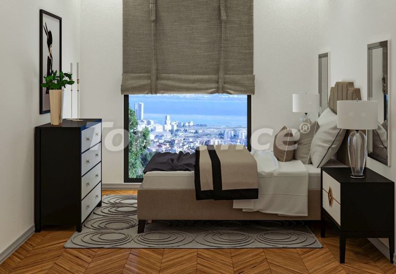 Квартира от застройщика в Чигли, Измир вид на море с бассейном в рассрочку: купить недвижимость в Турции - 101304