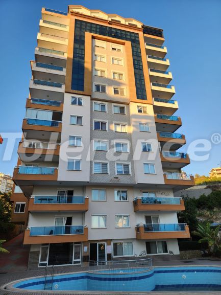 Квартира в Джикджилли, Аланья вид на море с бассейном: купить недвижимость в Турции - 104590