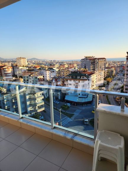 Квартира в Джикджилли, Аланья вид на море с бассейном: купить недвижимость в Турции - 104610