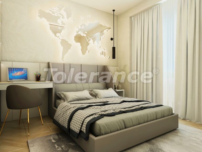 Квартира в Джикджилли, Алания с бассейном: купить недвижимость в Турции - 60223