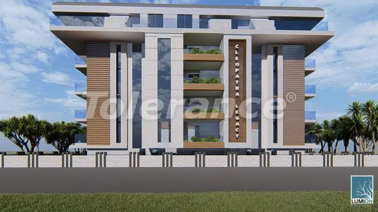 Квартира от застройщика в Центре, Аланья вид на море с бассейном - 28293 Квартира от застройщика в Центре, Аланья вид на море с бассейном: купить недвижимость в Турции - 28293