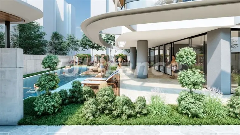 Квартира от застройщика в Центре, Аланья с бассейном - 39744 Квартира от застройщика в Центре, Аланья с бассейном: купить недвижимость в Турции - 39744