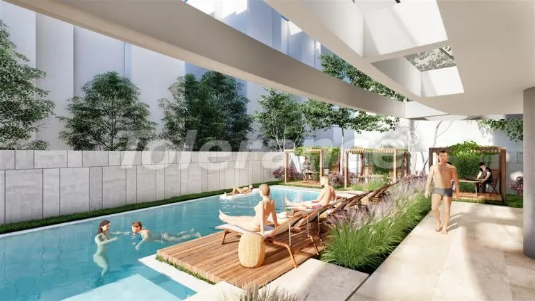 Квартира от застройщика в Центре, Аланья с бассейном - 39746 Квартира от застройщика в Центре, Аланья с бассейном: купить недвижимость в Турции - 39746