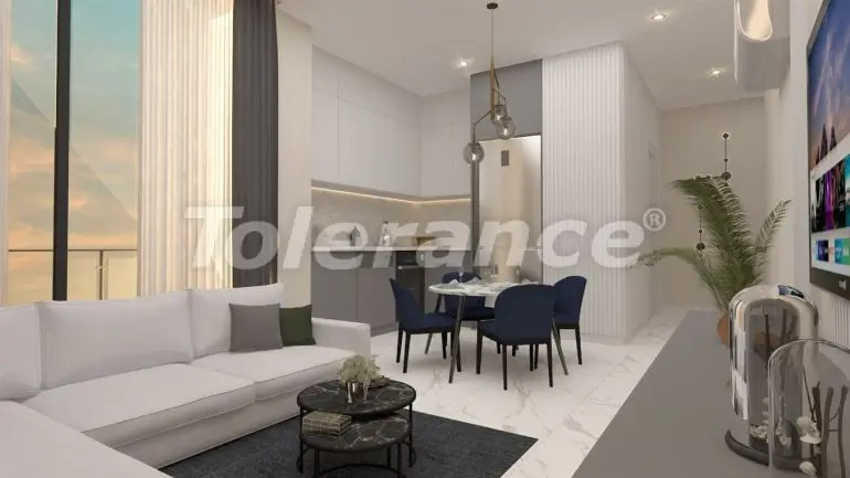 Квартира от застройщика в Центре, Аланья с бассейном - 39755 Квартира от застройщика в Центре, Аланья с бассейном: купить недвижимость в Турции - 39755