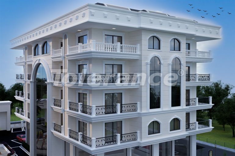 Квартира от застройщика в Центре, Аланья вид на море с бассейном: купить недвижимость в Турции - 41364