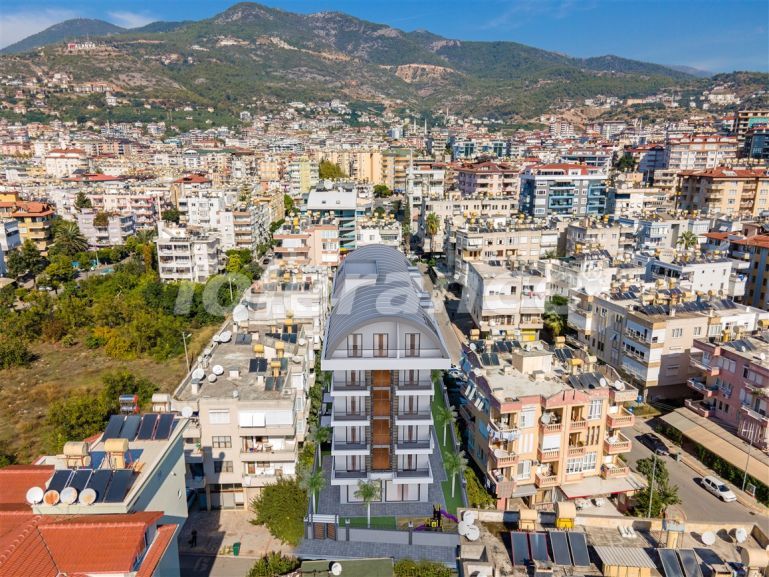 Квартира от застройщика в Центре, Аланья вид на море с бассейном: купить недвижимость в Турции - 49849