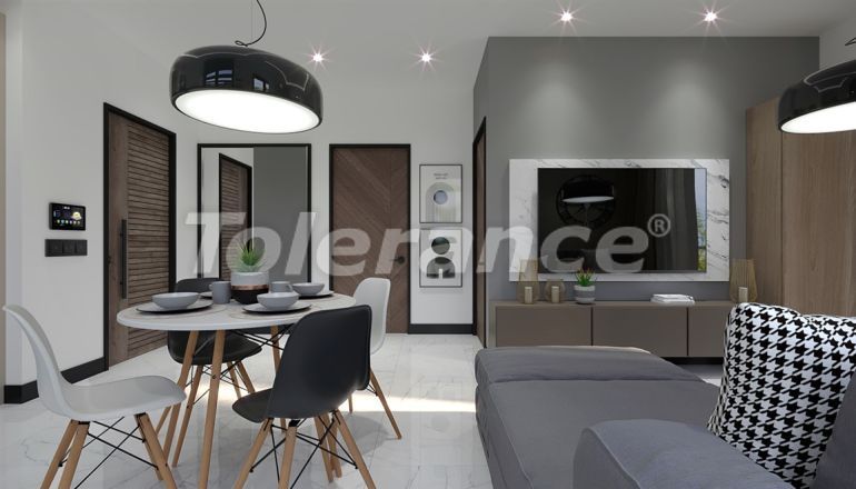 Квартира от застройщика в Центре, Аланья вид на море с бассейном: купить недвижимость в Турции - 49851