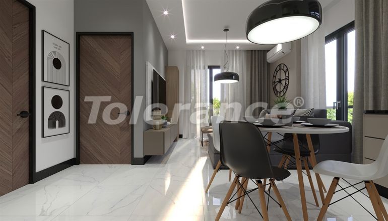 Квартира от застройщика в Центре, Аланья вид на море с бассейном: купить недвижимость в Турции - 49853