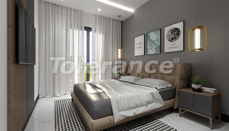 Квартира от застройщика в Центре, Аланья вид на море с бассейном: купить недвижимость в Турции - 49856