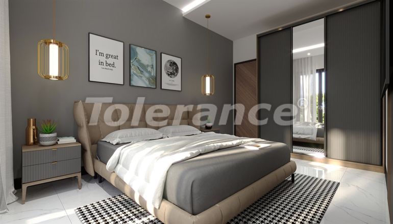 Квартира от застройщика в Центре, Аланья вид на море с бассейном: купить недвижимость в Турции - 49857