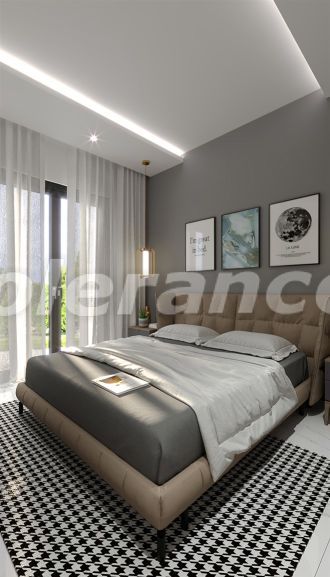 Квартира от застройщика в Центре, Аланья вид на море с бассейном: купить недвижимость в Турции - 49859