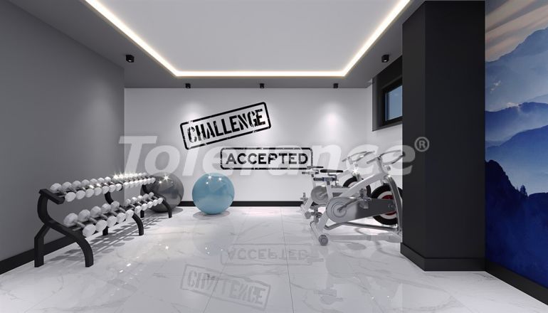 Квартира от застройщика в Центре, Аланья вид на море с бассейном: купить недвижимость в Турции - 49863