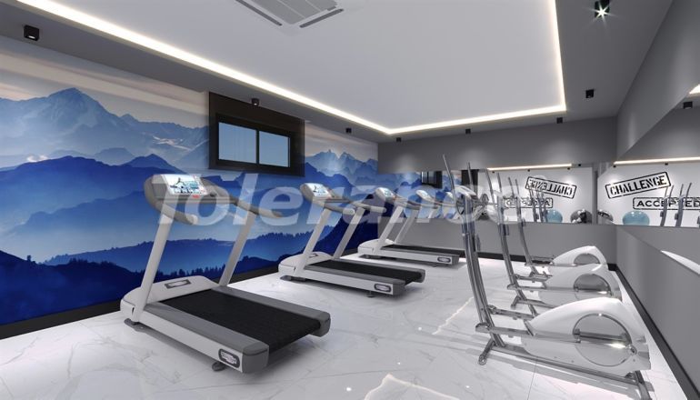 Квартира от застройщика в Центре, Аланья вид на море с бассейном: купить недвижимость в Турции - 49864