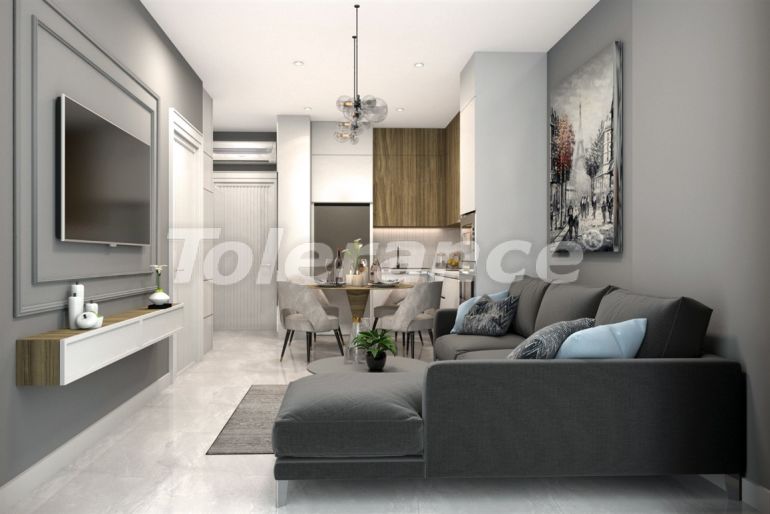 Квартира от застройщика в Центре, Аланья с бассейном - 49992 Квартира от застройщика в Центре, Аланья с бассейном: купить недвижимость в Турции - 49992