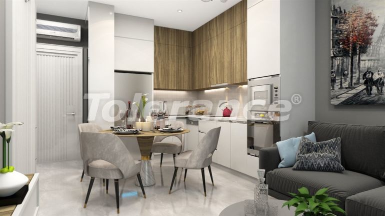 Квартира от застройщика в Центре, Аланья с бассейном - 49996 Квартира от застройщика в Центре, Аланья с бассейном: купить недвижимость в Турции - 49996