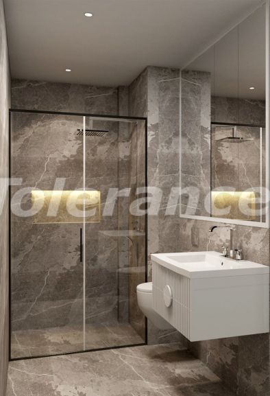 Квартира от застройщика в Центре, Аланья с бассейном - 49999 Квартира от застройщика в Центре, Аланья с бассейном: купить недвижимость в Турции - 49999
