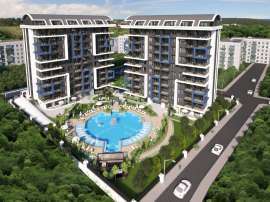 Квартира от застройщика в Центре, Аланья с бассейном: купить недвижимость в Турции - 51162