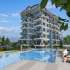 Квартира от застройщика в Демирташ, Аланья вид на море с бассейном: купить недвижимость в Турции - 48714