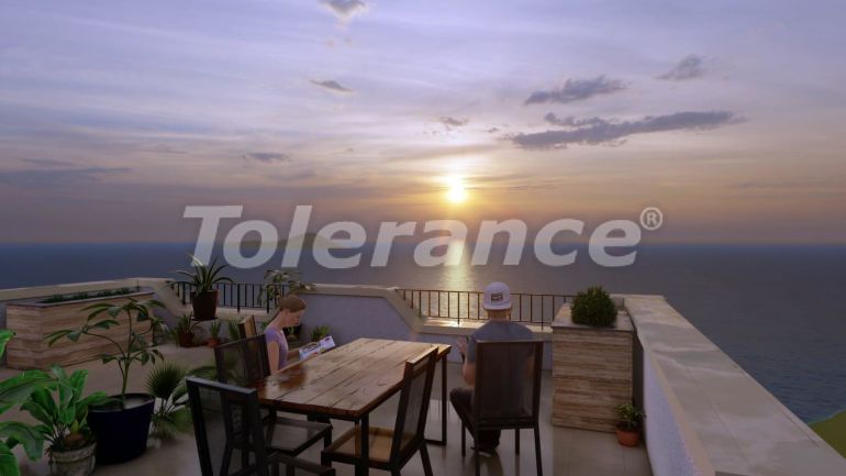 Квартира от застройщика в Дидиме вид на море с бассейном в рассрочку: купить недвижимость в Турции - 50548