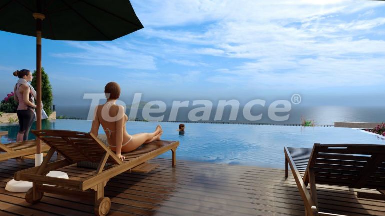 Квартира от застройщика в Дидиме вид на море с бассейном в рассрочку: купить недвижимость в Турции - 50551