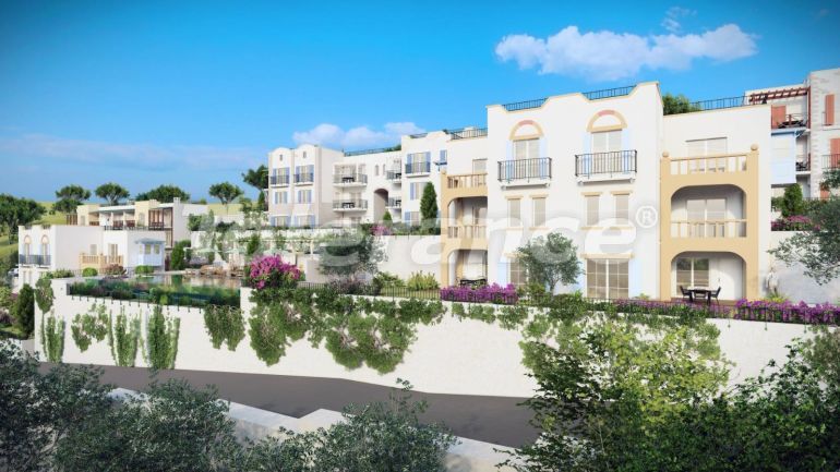 Квартира от застройщика в Дидиме вид на море с бассейном в рассрочку: купить недвижимость в Турции - 50553