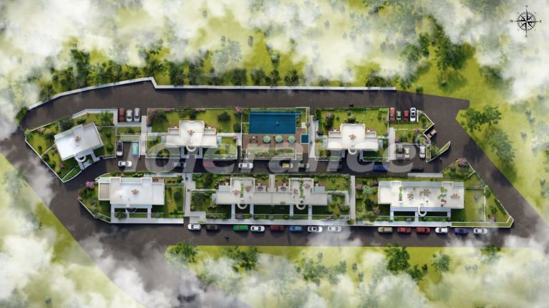 Квартира от застройщика в Дидиме вид на море с бассейном в рассрочку: купить недвижимость в Турции - 50554