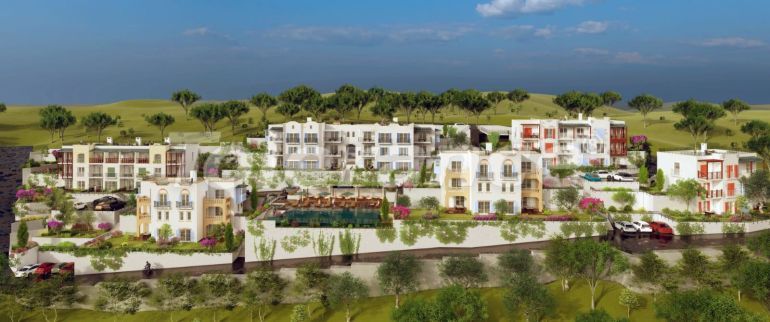 Квартира от застройщика в Дидиме вид на море с бассейном в рассрочку: купить недвижимость в Турции - 50559