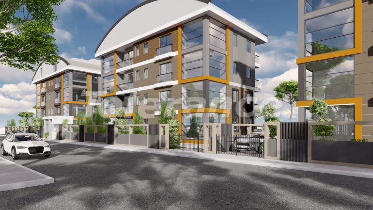 Квартира от застройщика в Дошемеалты, Анталия с бассейном в рассрочку: купить недвижимость в Турции - 100275