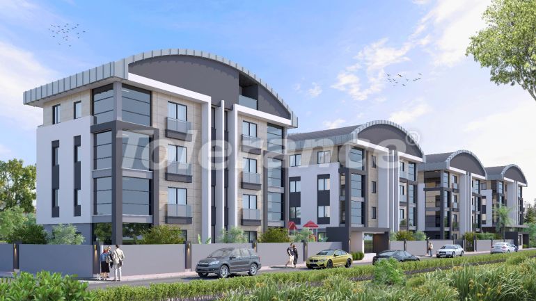 Квартира от застройщика в Дошемеалты, Анталия с бассейном в рассрочку: купить недвижимость в Турции - 101994