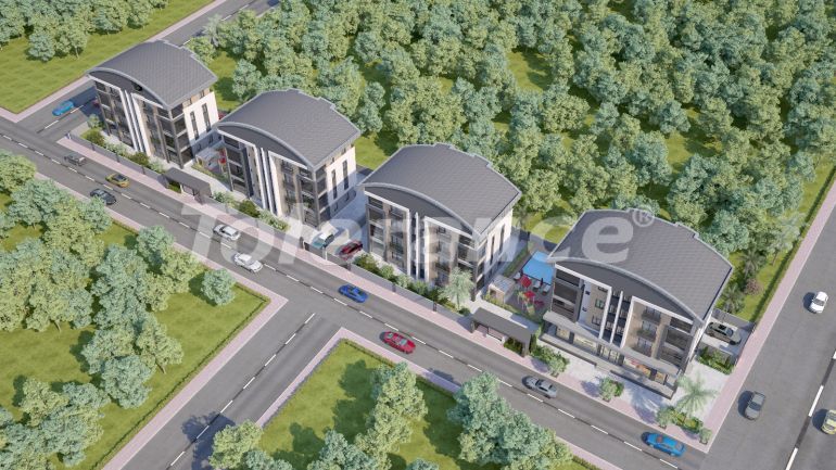 Квартира от застройщика в Дошемеалты, Анталия с бассейном в рассрочку: купить недвижимость в Турции - 102002