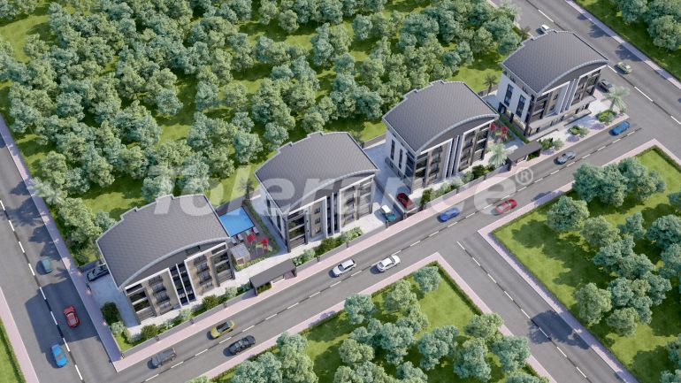 Квартира от застройщика в Дошемеалты, Анталия с бассейном в рассрочку: купить недвижимость в Турции - 102003