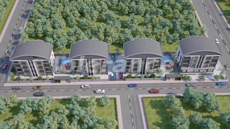 Квартира от застройщика в Дошемеалты, Анталия с бассейном в рассрочку: купить недвижимость в Турции - 102004