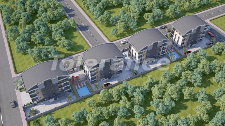 Квартира от застройщика в Дошемеалты, Анталия с бассейном в рассрочку: купить недвижимость в Турции - 102006