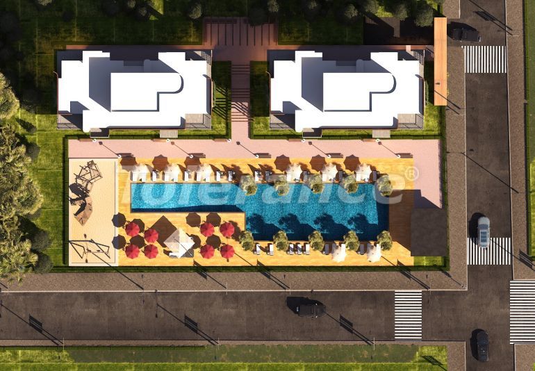 Квартира от застройщика в Дошемеалты, Анталия с бассейном в рассрочку: купить недвижимость в Турции - 108882