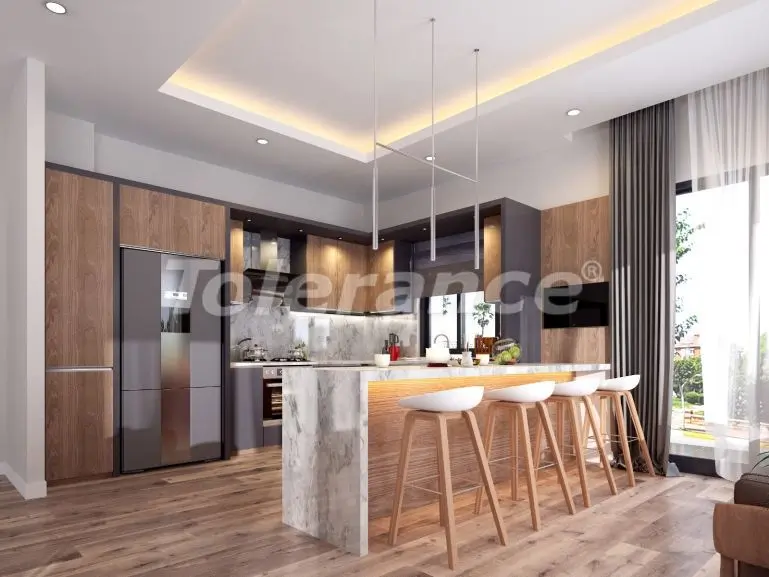 Квартира в Дошемеалты, Анталия с бассейном: купить недвижимость в Турции - 33590