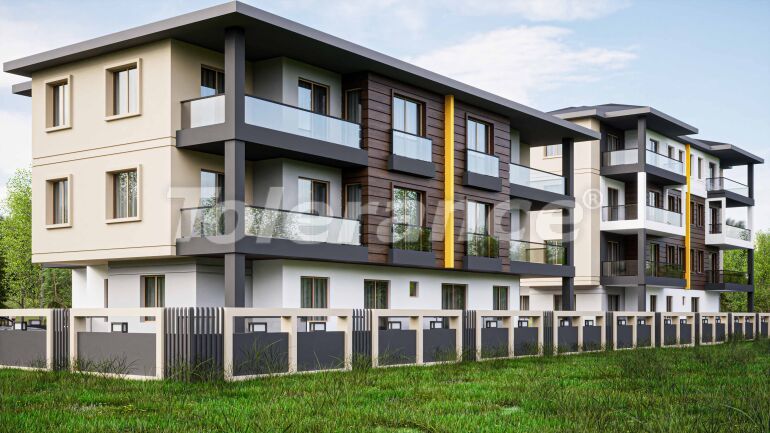 Квартира от застройщика в Дошемеалты, Анталия с бассейном: купить недвижимость в Турции - 57399