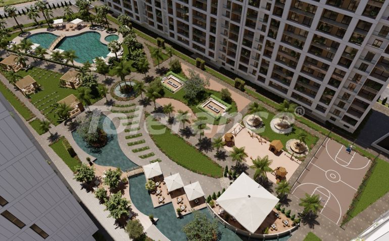 Квартира от застройщика в Эрдемли, Мерсин вид на море с бассейном в рассрочку: купить недвижимость в Турции - 105179