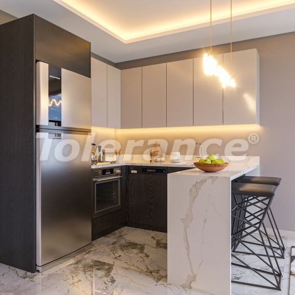 Квартира от застройщика в Эрдемли, Мерсин вид на море с бассейном в рассрочку: купить недвижимость в Турции - 106682