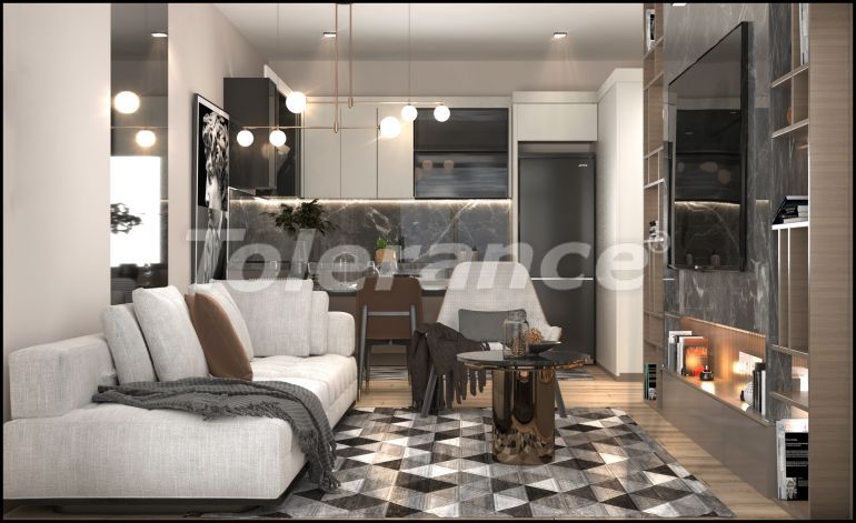 Квартира от застройщика в Эрдемли, Мерсин с бассейном в рассрочку: купить недвижимость в Турции - 110013