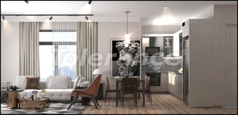 Квартира от застройщика в Эрдемли, Мерсин с бассейном в рассрочку: купить недвижимость в Турции - 110021