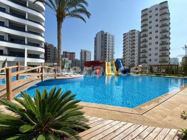 Квартира в Эрдемли, Мерсин вид на море с бассейном: купить недвижимость в Турции - 125868