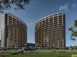 Квартира в Эрдемли, Мерсин вид на море с бассейном: купить недвижимость в Турции - 138378