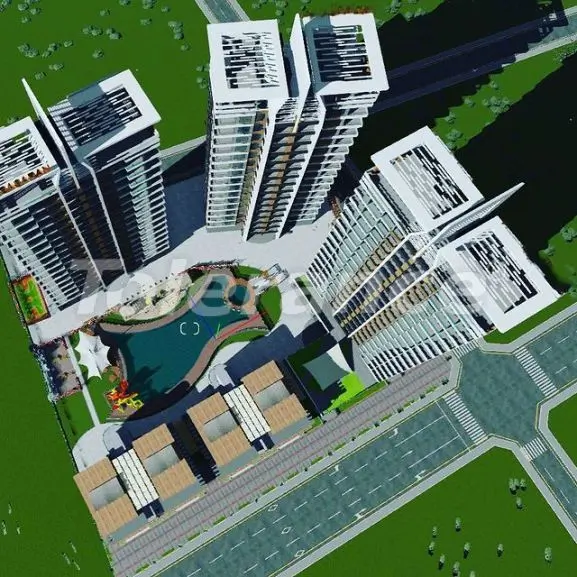 Квартира в Эрдемли, Мерсин с бассейном: купить недвижимость в Турции - 34964