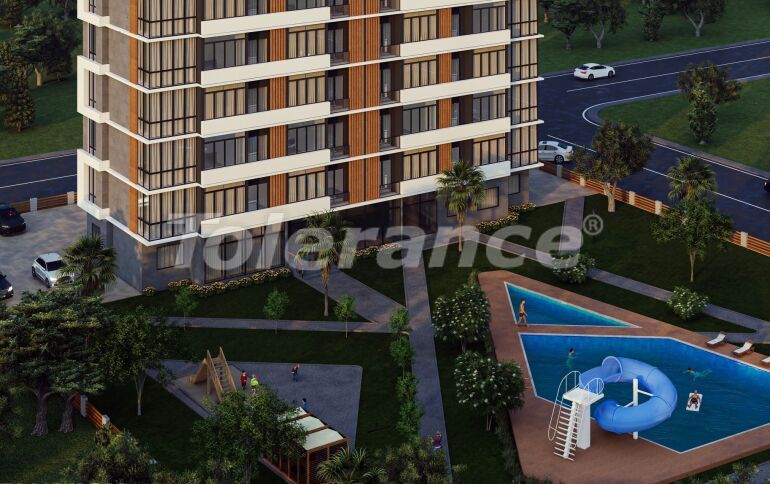 Квартира от застройщика в Эрдемли, Мерсин вид на море с бассейном в рассрочку: купить недвижимость в Турции - 55152