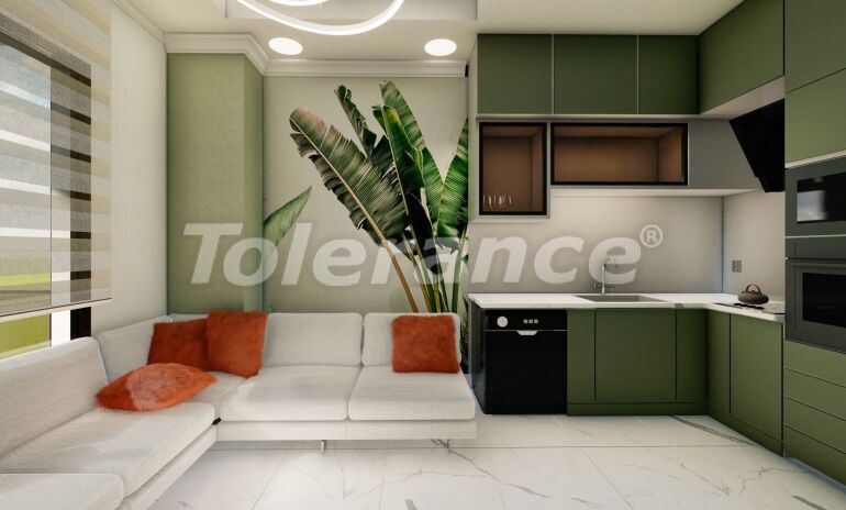 Квартира от застройщика в Эрдемли, Мерсин вид на море с бассейном в рассрочку: купить недвижимость в Турции - 55228