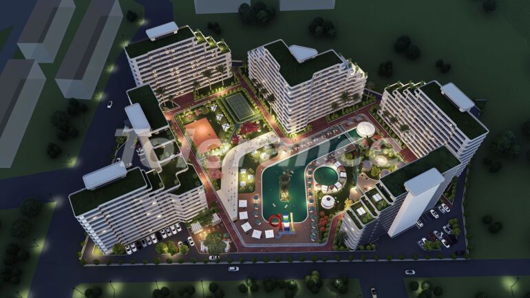 Квартира от застройщика в Эрдемли, Мерсин вид на море с бассейном в рассрочку: купить недвижимость в Турции - 55670