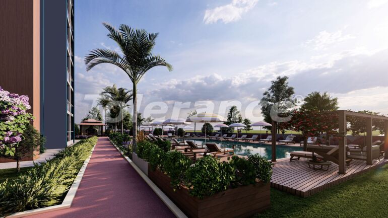 Квартира от застройщика в Эрдемли, Мерсин вид на море с бассейном в рассрочку: купить недвижимость в Турции - 58385