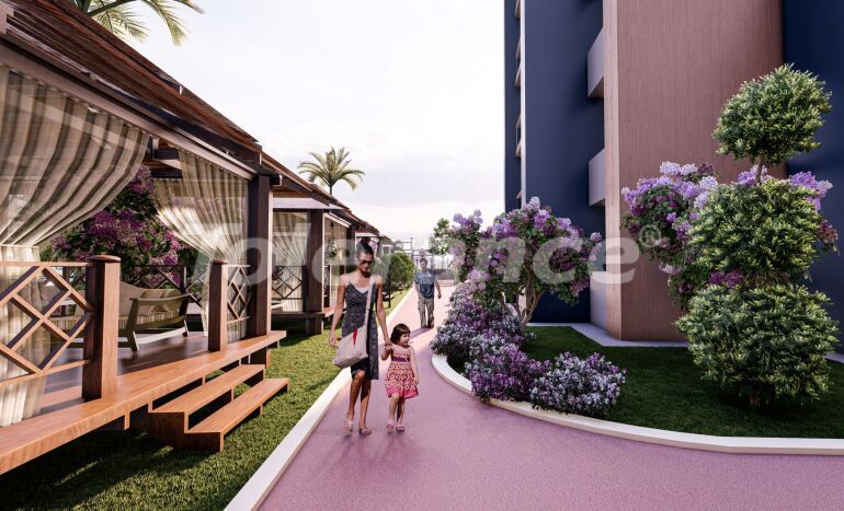 Квартира от застройщика в Эрдемли, Мерсин вид на море с бассейном в рассрочку: купить недвижимость в Турции - 58386