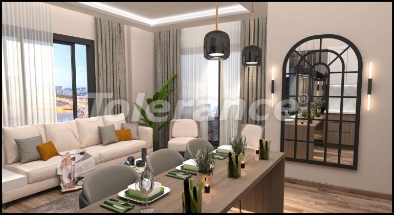 Квартира от застройщика в Эрдемли, Мерсин вид на море с бассейном в рассрочку: купить недвижимость в Турции - 58393