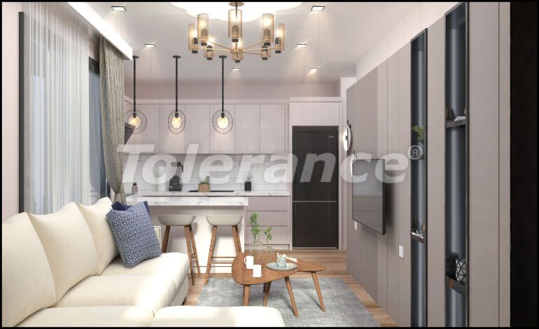 Квартира от застройщика в Эрдемли, Мерсин вид на море с бассейном: купить недвижимость в Турции - 58450